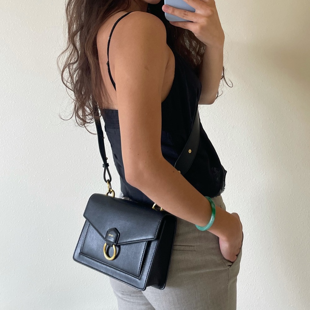 JW Pei Envelope Crossbody Bag - Black